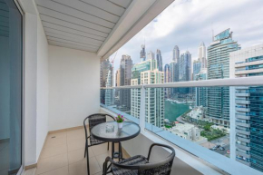 Marco Polo - 1BR with Marina Views, Near Metro & Marina Mall